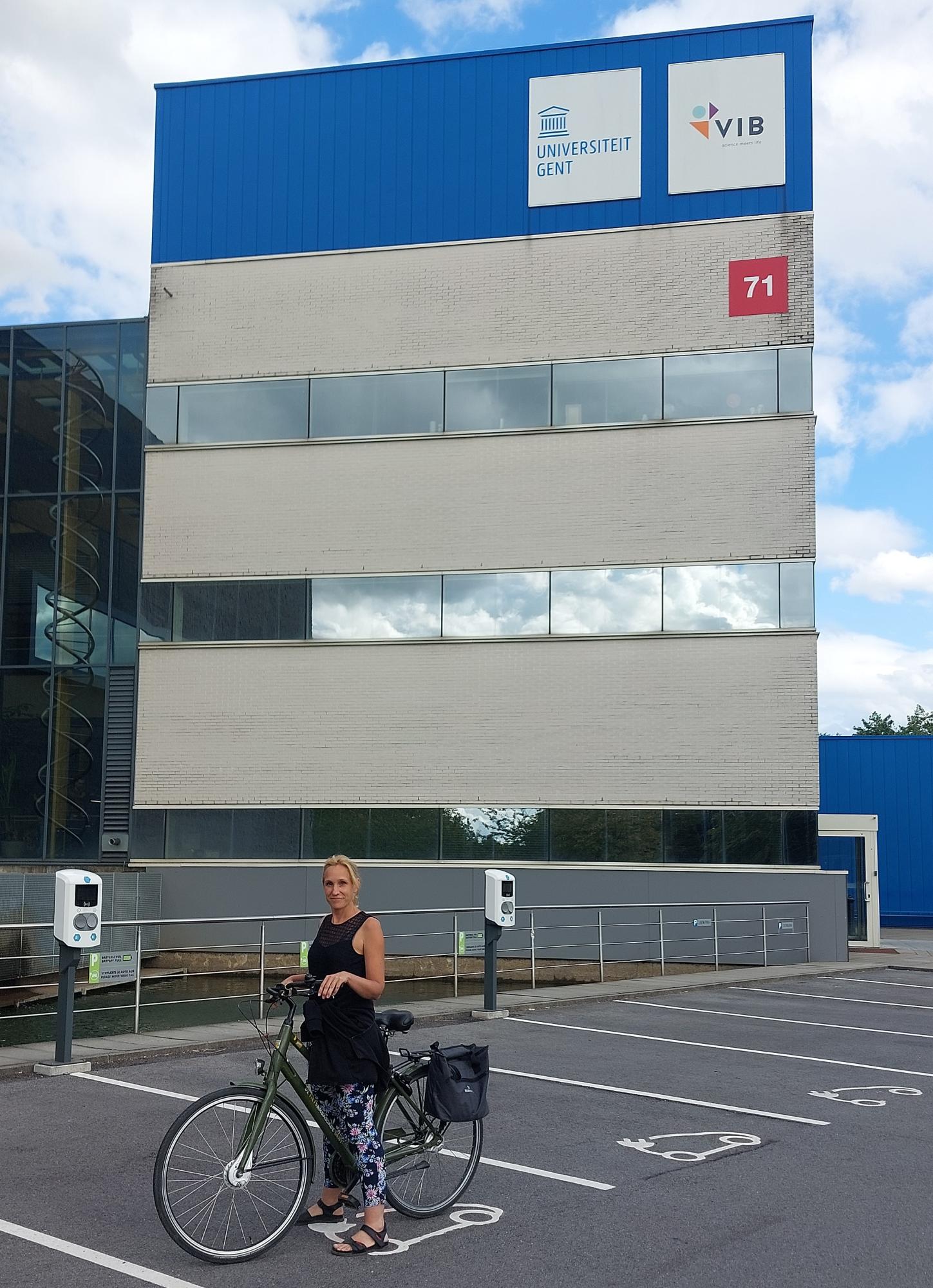 Dr inż. Maria Strąkowska - staż naukowy w Gandawie, 2025.