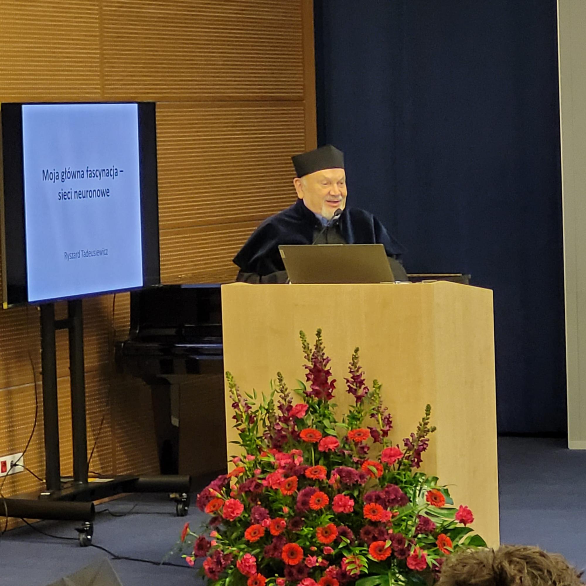 Prof. Ryszard Tadeusiewicz doktorem honoris causa UMCS, nasz pracownik prof. Michał Strzelecki w gronie recenzentów
