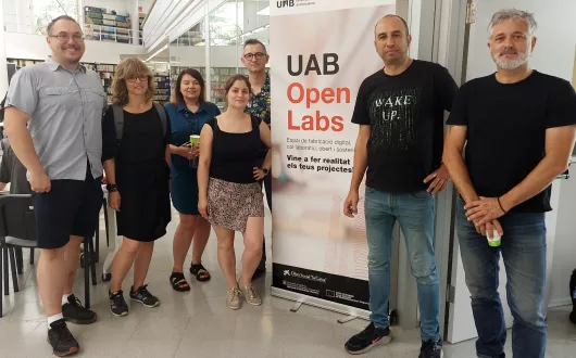 Wizyta studyjna pracowników Politechniki Łódzkiej w Universitat Autònoma de Barcelona