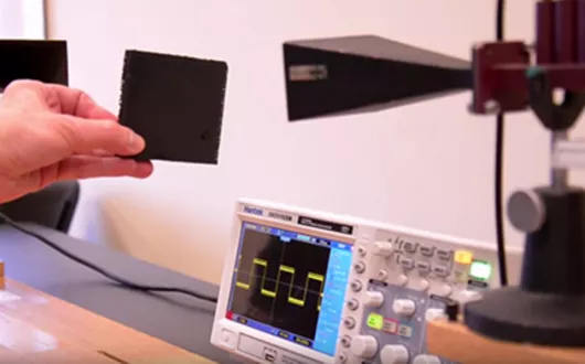 Design process of 3D metamaterial using spatial transforms