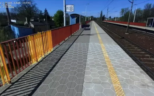 A method for three-dimensional (3D) scene modelling from sequences of depth images in a personal micro-navigation aid for the visually impaired