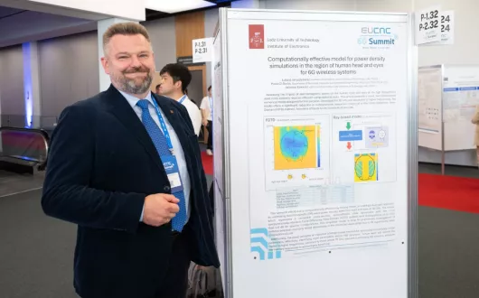Dr hab. inż. Łukasz Januszkiewicz na Konferencji EuCNC & 6G Summit 2025