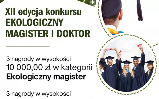 XII edycja Konkursu „Ekologiczny magister i doktor”