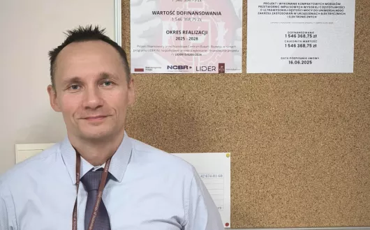 Dr inż. Rafał Kasikowski - kierownik projektu nr LIDER15/0205/2024