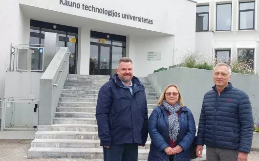 Łukasz Januszkiewicz - wizyta studyjna na Uniwersytecie w Kownie, 2025