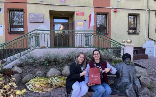 Spotkania się z uczniami szkół średnich w Opocznie