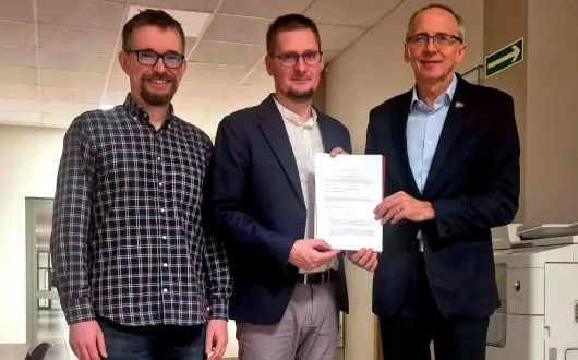 Podpisanie listu intencyjnego z firmą Global Certification Body (GCB)