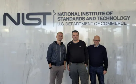Marcin Kociołek w NIST, 2025 r.