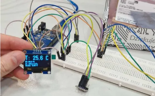 Wielofunkcjonalny anemometr