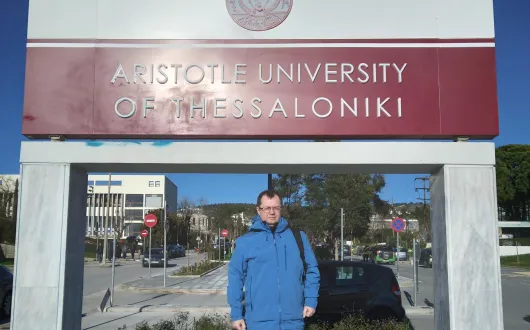 Staż naukowy dr. Marcina Kałuży w Salonikach
