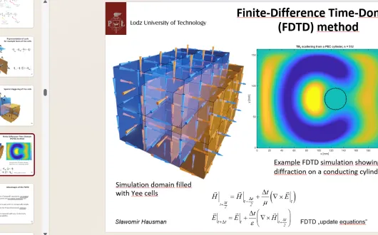 Prof. S. Hausman - wykład "Optimal Design in Electromagnetism and Electromagnetic Environmental Compatibility"