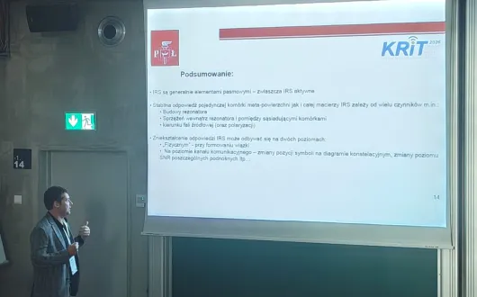Instytut Elektroniki na Konferencji Radiokomunikacji i Teleinformatyki KRiT 2026