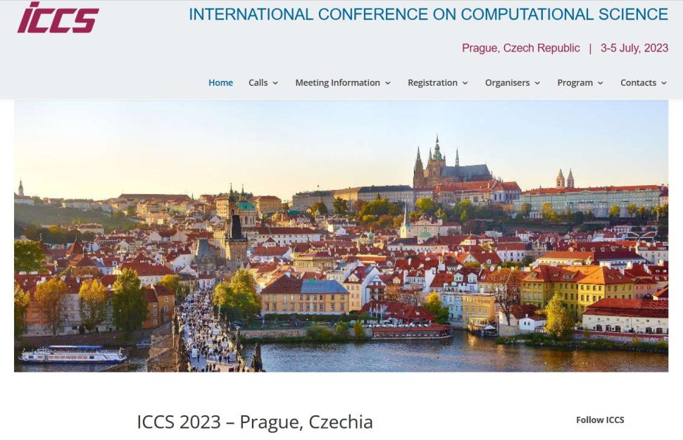 International Conference On Computational Science (#ICCS2023)