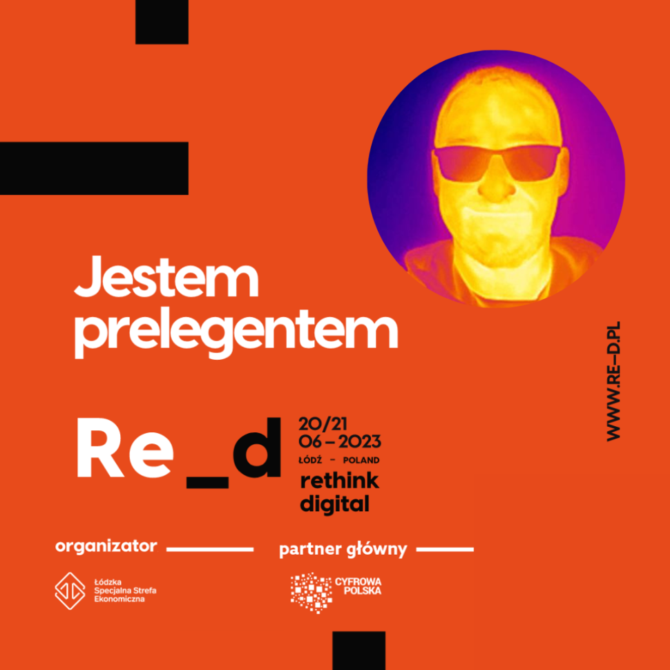 Błażej  Torzyk - prelegent Rethink Digital Fest 2023