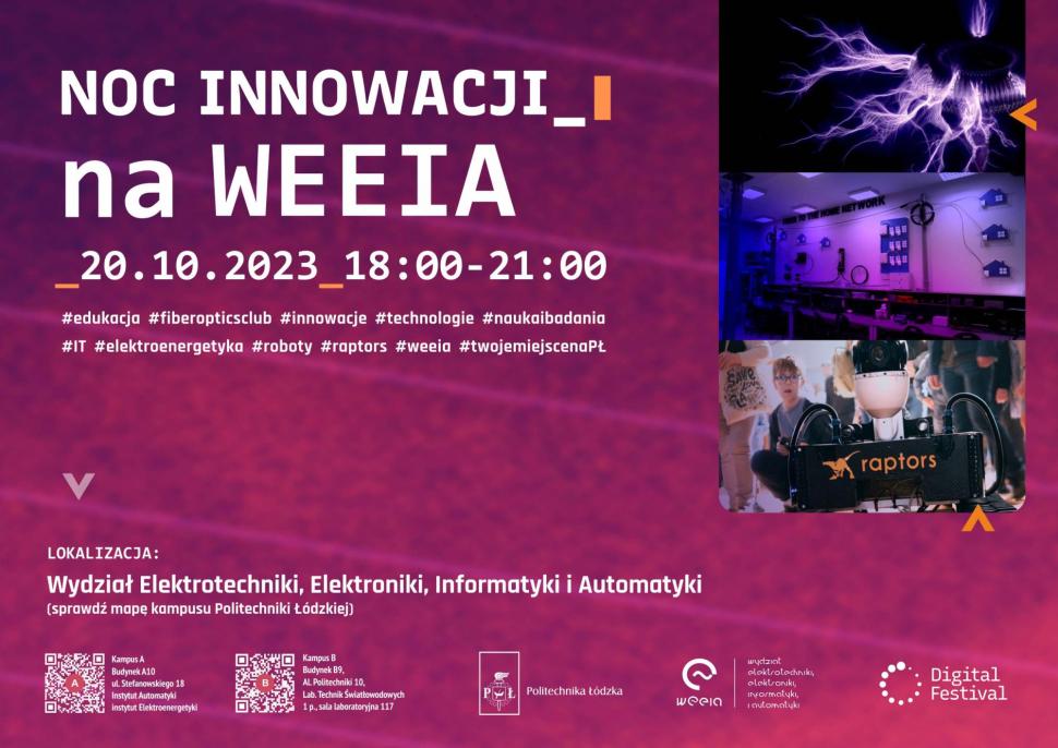 Noc Innowacji 2023 na WEEIA