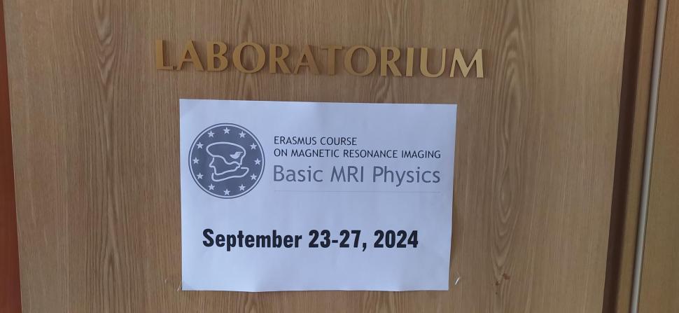 Basic MRI Physics Erasmus Course 2024