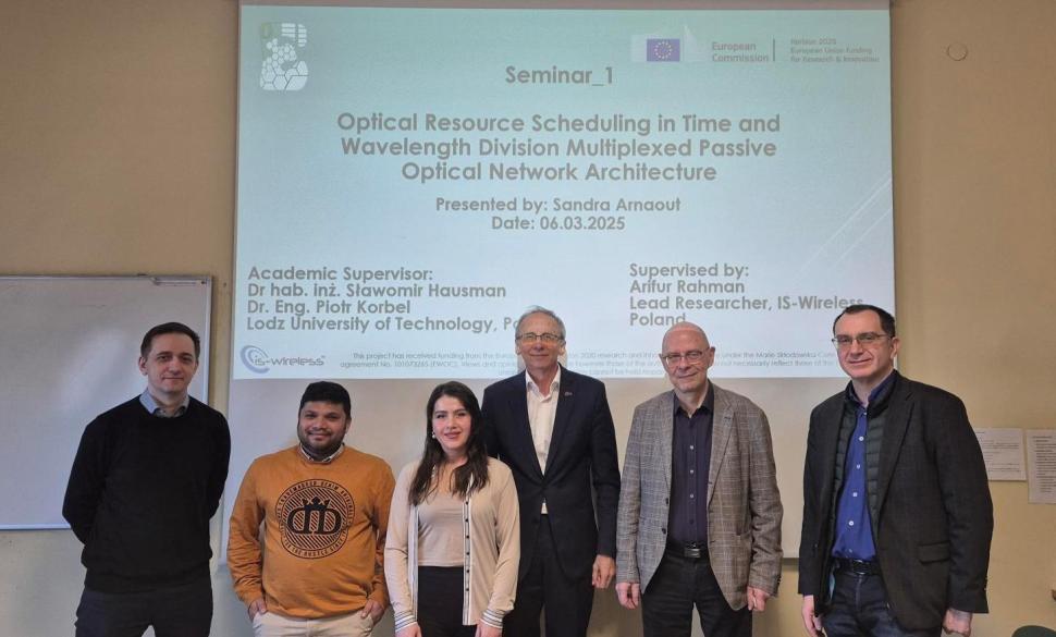 Seminarium Sandry Arnaout w Instytucie Elektroniki