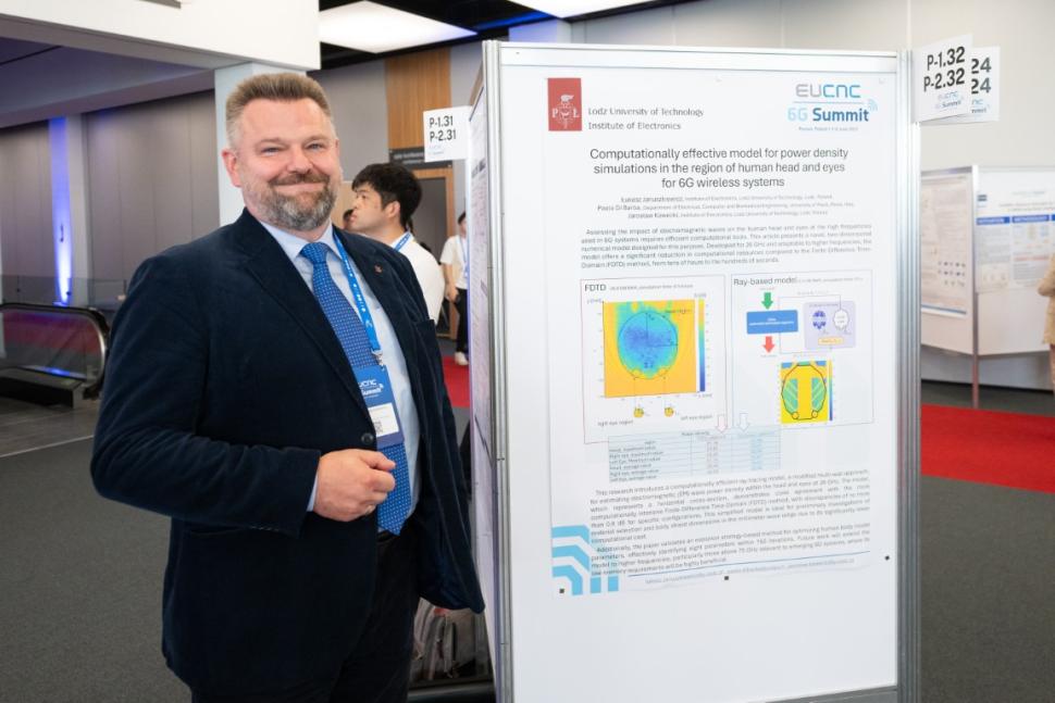 Dr hab. inż. Łukasz Januszkiewicz na Konferencji EuCNC & 6G Summit 2025
