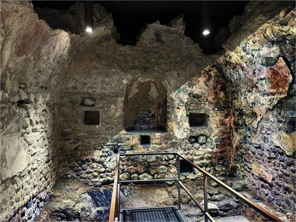 Methods for real-time underground built heritage visualization enhancement