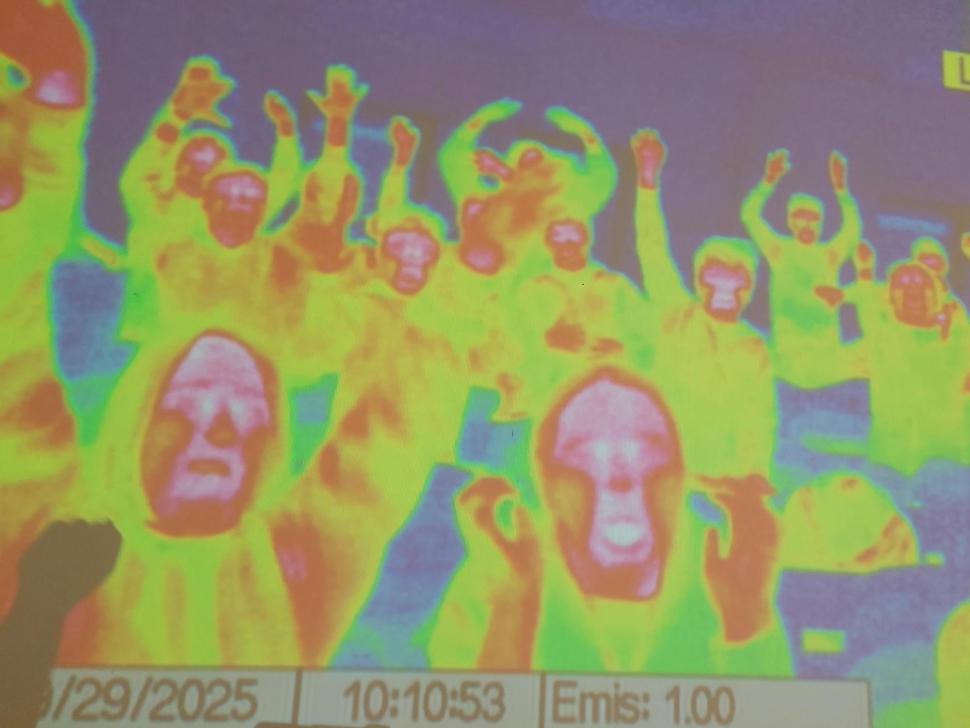 Warsztaty z termowizji i akustyki dla dzieci ze Szkoły Podstawowej Mikron w Łodzi