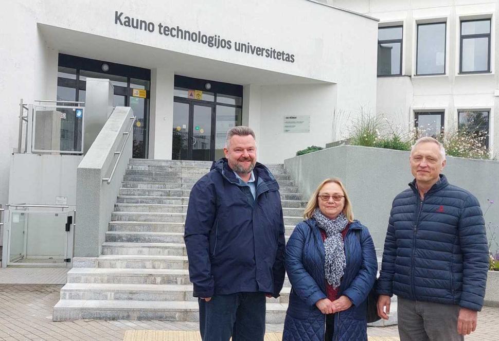 Łukasz Januszkiewicz - wizyta studyjna na Uniwersytecie w Kownie, 2025