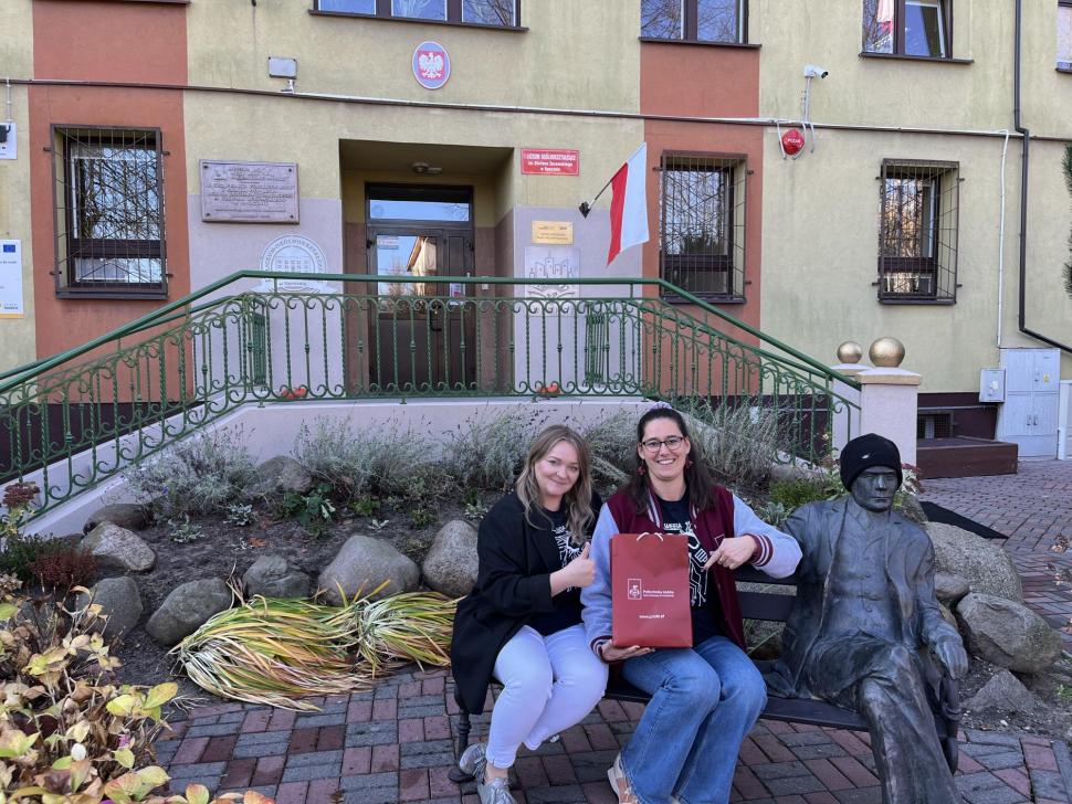 Spotkania się z uczniami szkół średnich w Opocznie