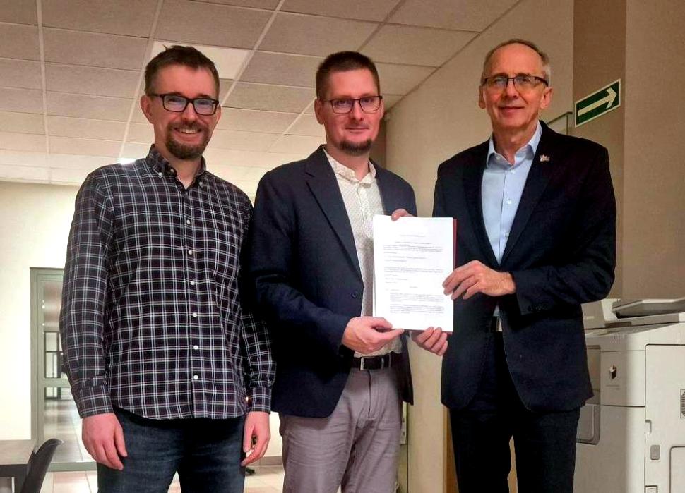 Podpisanie listu intencyjnego z firmą Global Certification Body (GCB)