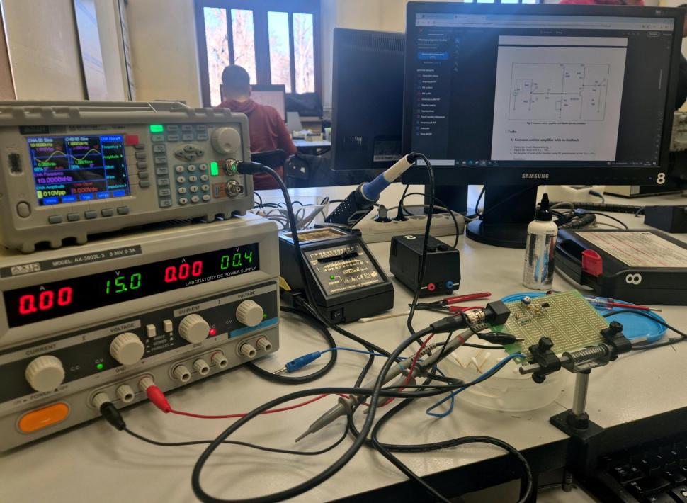 Zajęcia z elektroniki w Instytucie we współpracy z TME