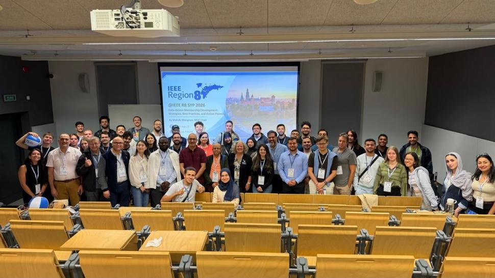 Studenci z SKN MIPSA na IEEE Region 8 SYP Congress 2026