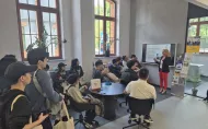 Studenci z Hong Kong Metropolitan University z wizytą w Instytucie Elektroniki