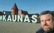 Łukasz Januszkiewicz - wizyta studyjna na Uniwersytecie w Kownie, 2025