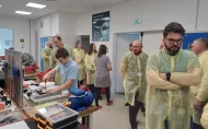 Wizyta studyjna pracowników Instytutu Elektroniki Politechniki Łódzkiej w zakładach produkcyjnych TDK w Szombathely na Węgrzech